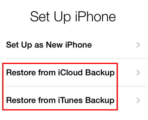 iPhone/iPad/iPod Recovery